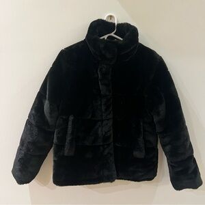 Faux fur jacket